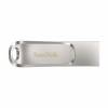 Sandisk 256GB Ultra Dual Drive Luxe USB Type-C Flash Drive Silver SDDDC4-256G-A46/186465
