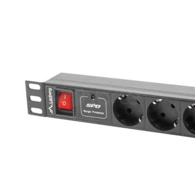 LANBERG PDU-07F-0200-IEC-BK Lanberg PDU 1U 10A, 7 sockets schuco, 2m, Black PDU-07F-0200-IEC-BK LANBERG PDU-07F-0200-IEC-BK Lanberg PDU 1U 10A, 7 sockets schuco, 2m, Black PDU-07F-0200-IEC-BK