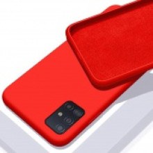 Premium szilikon tok, Xiaomi Mi Note 10 Lite, Piros CEL-PREM-MI-N10L-R