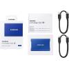 SAMSUNG PORTABLE SSD USB3.2 1TB SOLID STATE DISK, T7, Kék MU-PC1T0H/WW