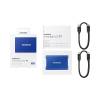SAMSUNG PORTABLE SSD USB3.2 1TB SOLID STATE DISK, T7, Kék MU-PC1T0H/WW