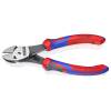 Knipex TwinForce 73 72 180 F Műhely Erő oldalcsípőfogó Fazettával 180 mm