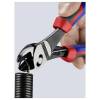 Knipex TwinForce 73 72 180 F Műhely Erő oldalcsípőfogó Fazettával 180 mm