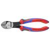 Knipex TwinForce 73 72 180 F Műhely Erő oldalcsípőfogó Fazettával 180 mm