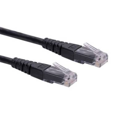ROLINE Kábel UTP CAT6 1m fekete ROLINE Kábel UTP CAT6 1m fekete