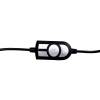 GEMBIRD GHS-U-5.1-01 Gembird Gaming microphone & stereo headphones with volume control, glossy black GHS-U-5.1-01