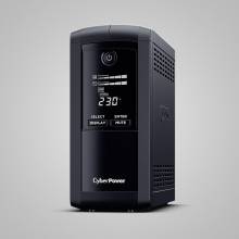 CYBERPOWER UPS VP700ELCD (3xIEC 320) 700VA 390W 230V sz&uuml;netmentes t&aacute;pegys&eacute;g + USB LINE-INTERACTIVE VP700ELCD