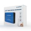 Gembird EE2-U3S-2-B 2,5" Hard Drive Enclosurer Blue EE2-U3S-2-B