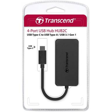 TRANSCEND USB 3.1 Type-C 4-Port HUB TS-HUB2C TRANSCEND USB 3.1 Type-C 4-Port HUB TS-HUB2C