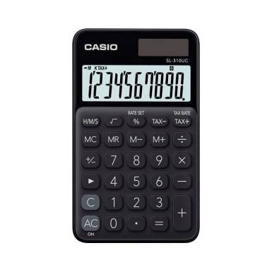 Casio SL-310UC-BK zsebszámológép SL-310UC-BK Casio SL-310UC-BK zsebszámológép SL-310UC-BK