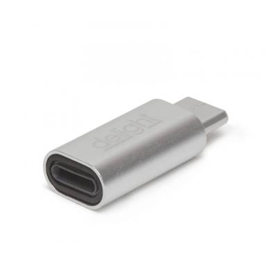 Delight 55448B USB Type-C adapter iPhone Lightning ezüst 55448B Delight 55448B USB Type-C adapter iPhone Lightning ezüst 55448B