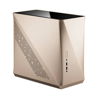 Fractal Design Era ITX Arany ablakos (T&aacute;p n&eacute;lk&uuml;li) mini-ITX h&aacute;z FD-CA-ERA-ITX-CHP