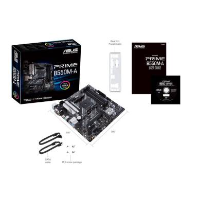 ASUS PRIME B550M-A AMD B550 SocketAM4 mATX alaplap 90MB14I0-M0EAY0