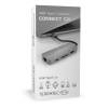 TERRATEC Connect C8 USB Type-C Adapter Silver 306706