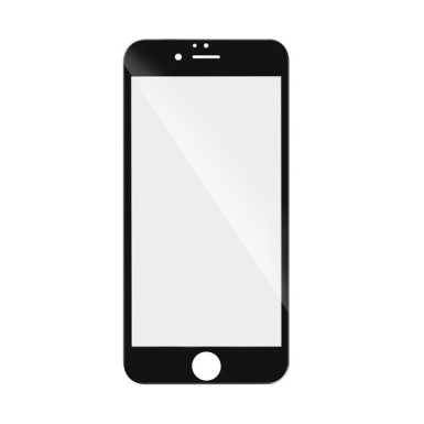 Huawei P40 Lite, 5D Full Glue hajlított tempered glass kijelzővédő üvegfólia, fekete  Utángyártott 48324