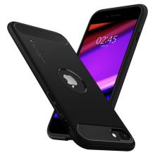 Spigen Rugged Armor Apple iPhone SE(2020) Matte Black tok, fekete ACS00944 Spigen 46664 Spigen Rugged Armor Apple iPhone SE(2020) Matte Black tok, fekete ACS00944 Spigen 46664