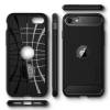 Spigen Rugged Armor Apple iPhone SE(2020) Matte Black tok, fekete ACS00944 Spigen 46664