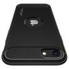 Spigen Rugged Armor Apple iPhone SE(2020) Matte Black tok, fekete ACS00944 Spigen 46664