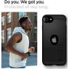 Spigen Tough Armor Apple iPhone SE(2020) Black tok, fekete ACS00950 Spigen 46669