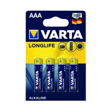 AAA elem LR03 VARTA Longlife 4db-os csomag VAR-4103L/BL4