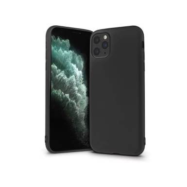 Haffner Apple iPhone 11 Pro szilikon hátlap - Soft Premium - fekete PT-5686 Haffner Apple iPhone 11 Pro szilikon hátlap - Soft Premium - fekete PT-5686