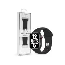Devia Apple Watch lyukacsos sport sz&iacute;j - Devia Deluxe Series Sport Band - 38/40 mm - black ST324871