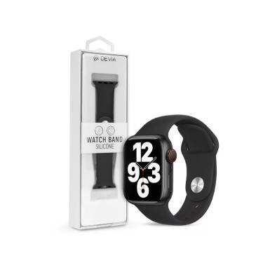 Devia Apple Watch lyukacsos sport szíj - Devia Deluxe Series Sport Band - 38/40 mm - black ST324871 Devia Apple Watch lyukacsos sport szíj - Devia Deluxe Series Sport Band - 38/40 mm - black ST324871
