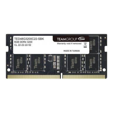 SODIMM 8GB/3200 DDR4 Team Elite retail, TED48G3200C22-S01 TED48G3200C22-S01 SODIMM 8GB/3200 DDR4 Team Elite retail, TED48G3200C22-S01 TED48G3200C22-S01