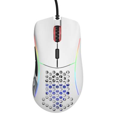 Glorious Gaming Race Model D RGB USB optikai egér fehér GD-WHITE Glorious Gaming Race Model D RGB USB optikai egér fehér GD-WHITE