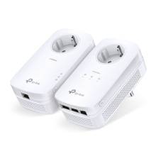 TP-LINK Powerline AV1300 3x1000Mbps, TL-WPA8033P KIT TL-PA8033P KIT