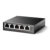 TP-LINK Switch 5x1000Mbps (4xPOE+), F&eacute;mh&aacute;zas Asztali, TL-SG1005LP TL-SG1005LP