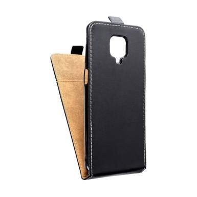 Flip tok szilikon belsővel Xiaomi Note 9 Pro, fekete Flip szilikon belső 49399 Flip tok szilikon belsővel Xiaomi Note 9 Pro, fekete Flip szilikon belső 49399