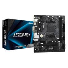 ASRock A520M-HDV 90-MXBE50-A0UAYZ