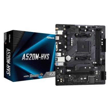 ASRock A520M-HVS 90-MXBE60-A0UAYZ ASRock A520M-HVS 90-MXBE60-A0UAYZ