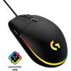 Logitech G203 Lightsync fekete gamer egér 910-005796