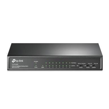 TP-LINK Switch 9x100Mbps (8xPOE+), F&eacute;mh&aacute;zas Asztali, TL-SF1009P TL-SF1009P