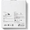 HLDS GP60NS60 DVD-Writer ultra slim external USB 2.0 silver GP60NS60.AUAE12S