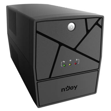 NJOY Sz&uuml;netmentes 1000VA - Keen 1000 (4 Schuko, line-interakt&iacute;v, RJ11/45 vonalv&eacute;delem, fekete) UPLI-LI100KE-CG01B