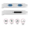 AXAGON PCEA-PSN PCIe 1x paralel + 2x serial PCEA-PSN