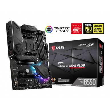 MSI MPG B550 GAMING PLUS ATX MB MPG B550 GAMING PLUS 7C56-003R MSI MPG B550 GAMING PLUS ATX MB MPG B550 GAMING PLUS 7C56-003R