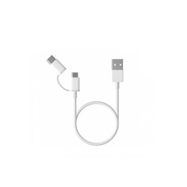 Xiaomi Mi 2 in 1 USB kábel Micro /Type-C 100cm SJV4082TY Xiaomi Mi 2 in 1 USB kábel Micro /Type-C 100cm SJV4082TY