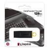 KINGSTON Pendrive 128GB, DT Exodia USB 3.2 Gen 1 (fekete-sárga) DTX/128GB