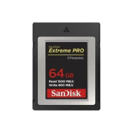 SANDISK Extreme Pro 64GB CFexpress Card SDCFE 1500MB/s R 800MB/s W 4x6 SDCFE-064G-GN4NN