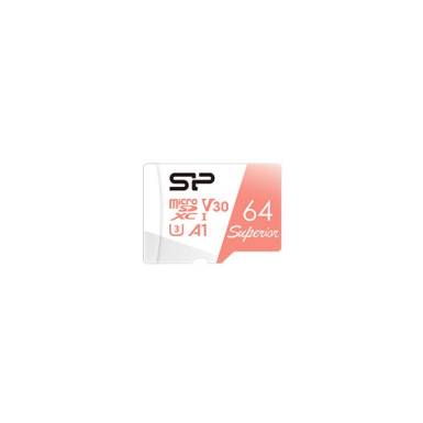 SILICON POWER memory card Superior Micro SDXC 64GB UHS-I A3 V30 SP064GBSTXDV3V20SP