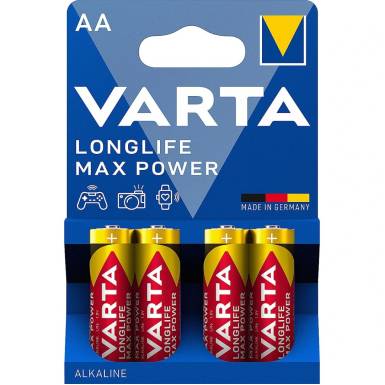 AA elem LR6 VARTA Longlife MAX Power 4db-os csomag VARTA-4706-4