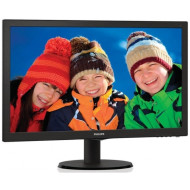 Philips 21,5" 223V5LSB2 LED 21,5",1920x1080,10M:1/600:1,200cd/m2,5ms,Black,LED,D-Sub,21,5",Full HD,16:9