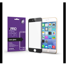 Apple iPhone SE (2020)/8/7 Xprotector Nano Glass kijelzővédő fólia, fekete 120287 Xprotector 50507