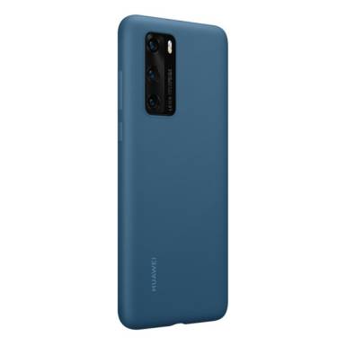 Huawei P40 Silicone Cover, gyári szilikon tok, kék 51993721 Huawei 48283 Huawei P40 Silicone Cover, gyári szilikon tok, kék 51993721 Huawei 48283
