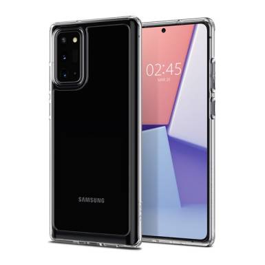 Spigen Crystal Hybrid Samsung Galaxy Note 20 Crystal Clear tok, átlátszó ACS01370 Spigen 49847 Spigen Crystal Hybrid Samsung Galaxy Note 20 Crystal Clear tok, átlátszó ACS01370 Spigen 49847