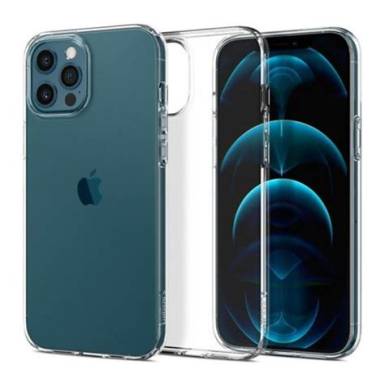 Spigen Liquid Crystal Apple iPhone 12/12 Pro Crystal Clear tok, &aacute;tl&aacute;tsz&oacute; ACS01697 Spigen 49941